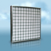 Панельный воздушный фильтр из полиэстера или стекловолокна